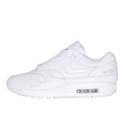 Schoenen air max 1 '87 sp supreme triple white