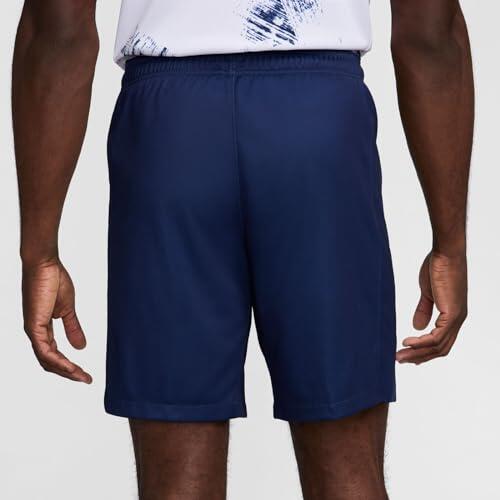 Pantaloncini Sportivi Nike PSG per Uomo, Blu Notte/Bianco, Taglia S 2/5