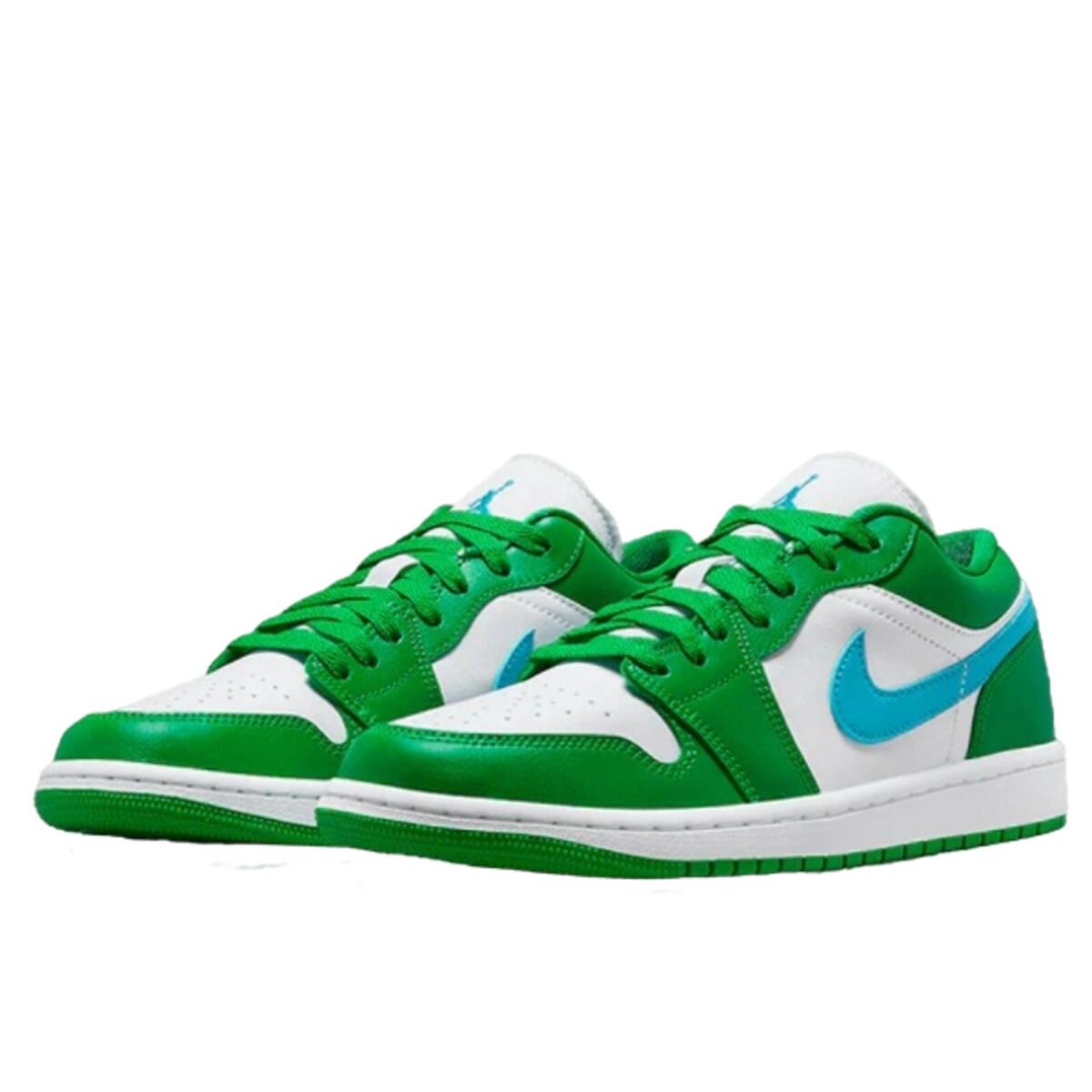 Chaussures  1 Low Lucky Green Aquatone 2/3
