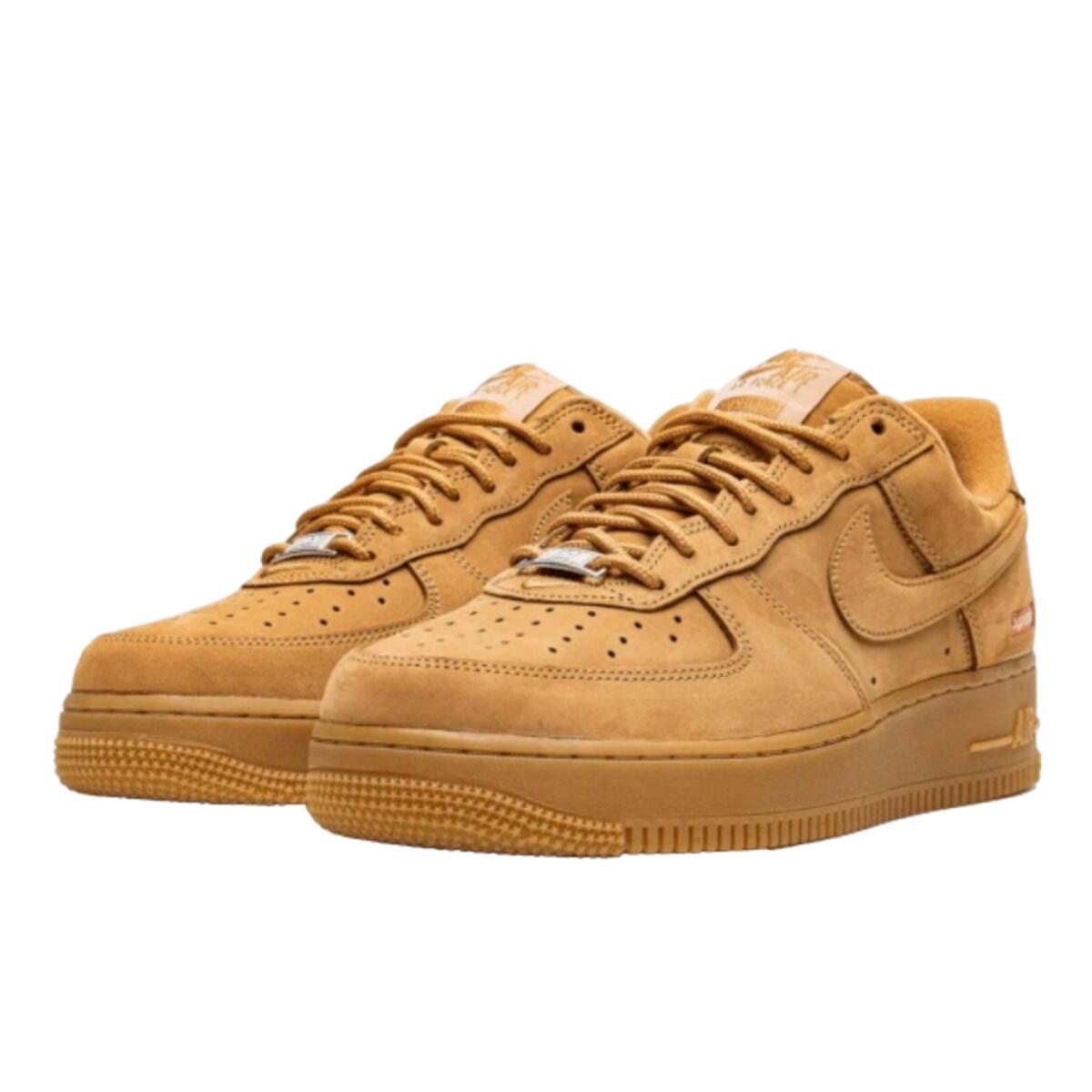 Chaussures  Air Force 1 Low SP Supreme Wheat 2/3