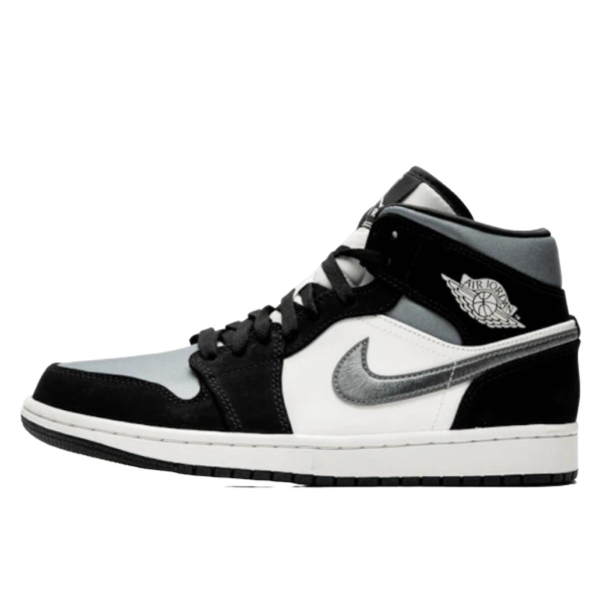 Jordan - Chaussures  1 Mid Satin Grey Toe - Baskets - Gris - 44 L - Decathlon