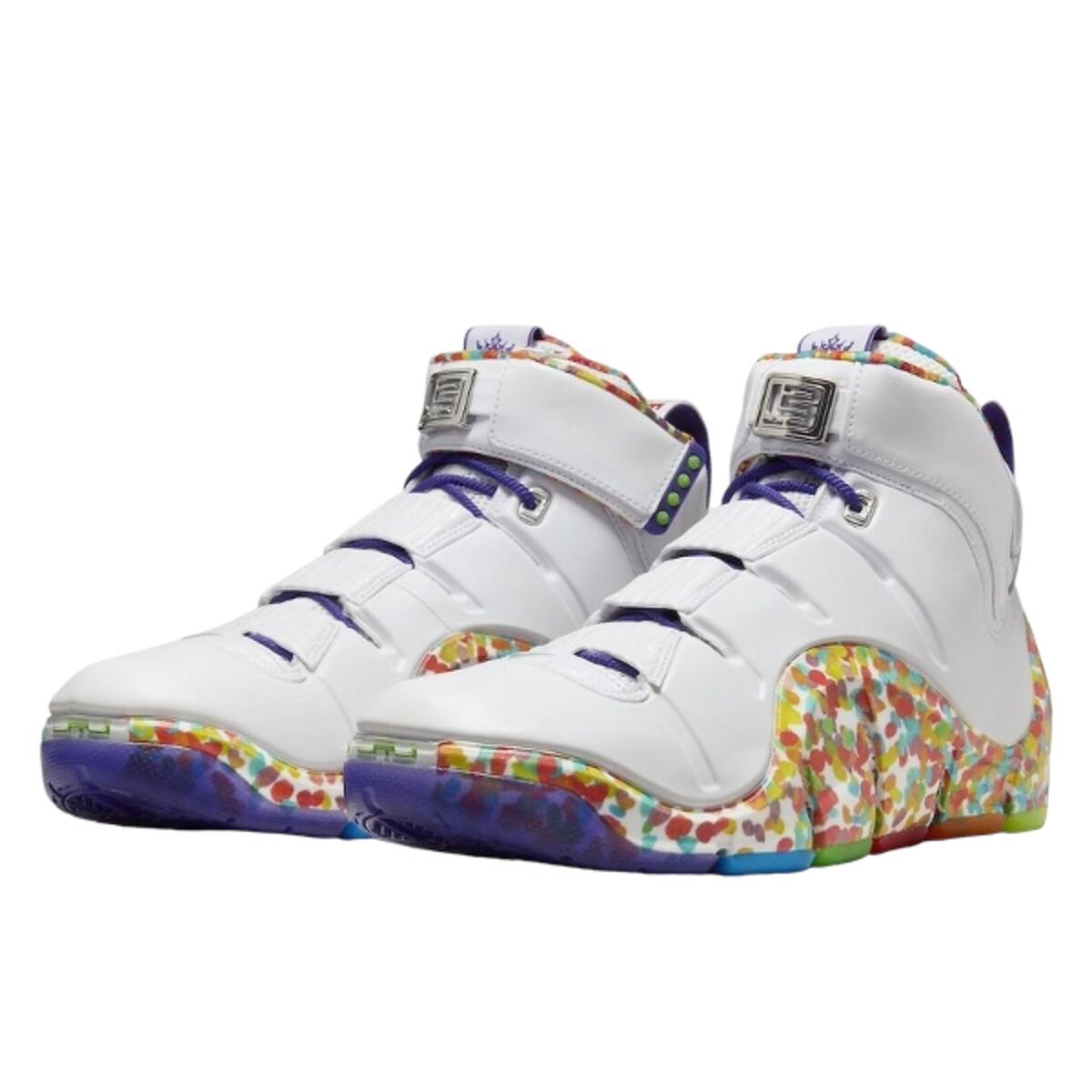 Chaussures  LeBron 4 Fruity Pebbles (2024) 2/3