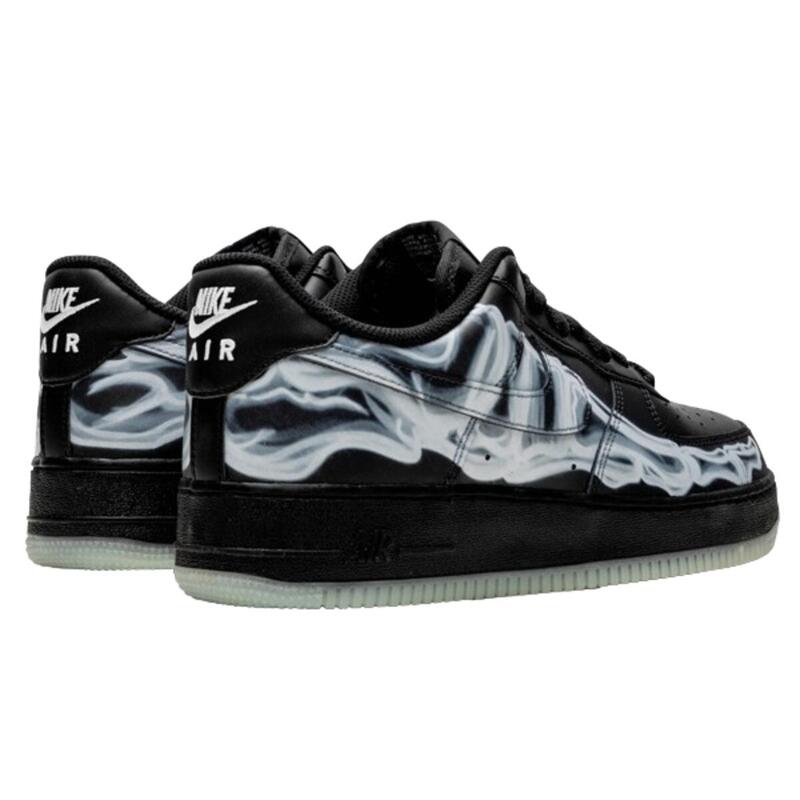 Air Force 1 Low Black Skeleton Halloween 2019