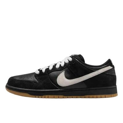 Schuhe Dunk Low Pro SB Black White Gum