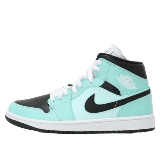 Schuhe 1 Mid Aqua Blue Tint