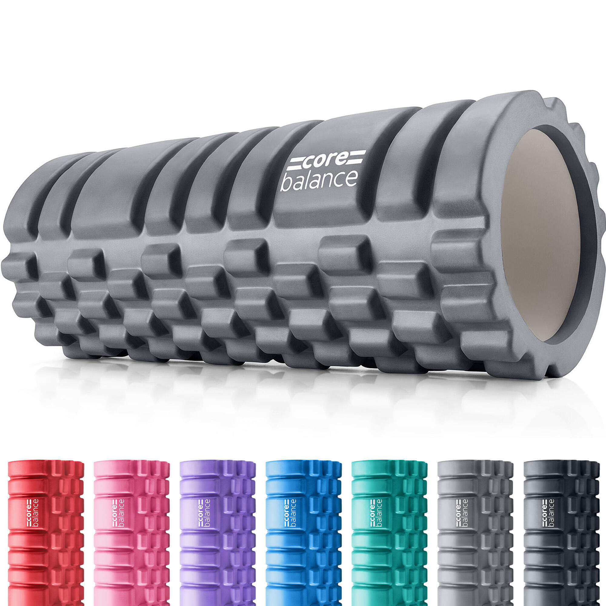 Foam Massage Roller Grid Trigger Target Point Gym Fitness Physio Rehab  Exercise