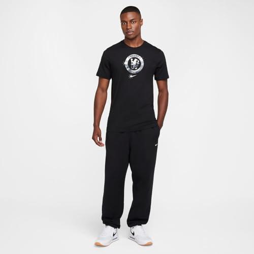 T-shirt Nike Chelsea FC Crest Uomo Nera S 5/5