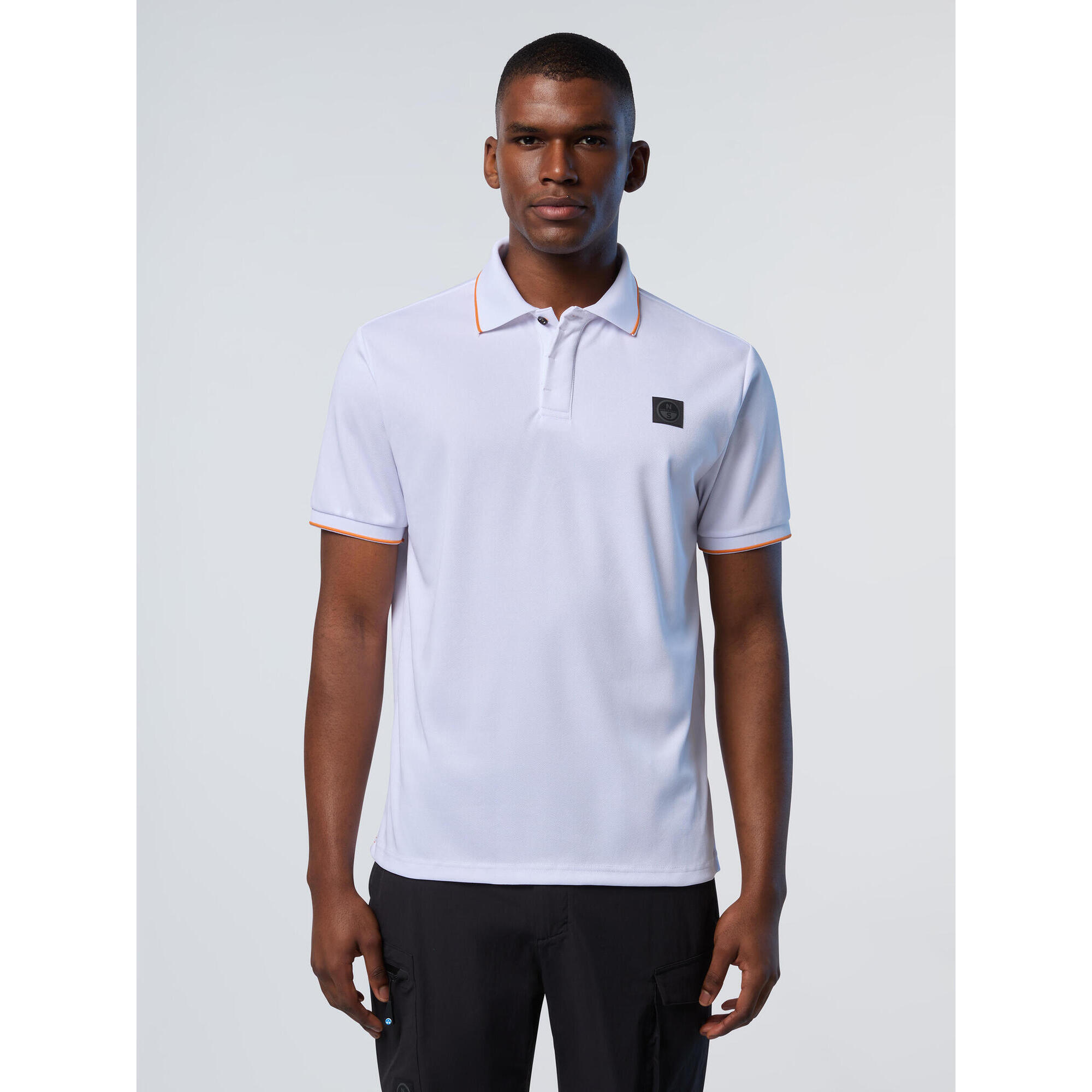 North Sails - Polo Coolmax Pour Homme - Polo Manches Courtes - Blanc - 42 M/l - Decathlon