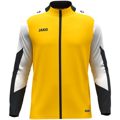 Jako dynamic polyestervest heren - geel / wit / zwart