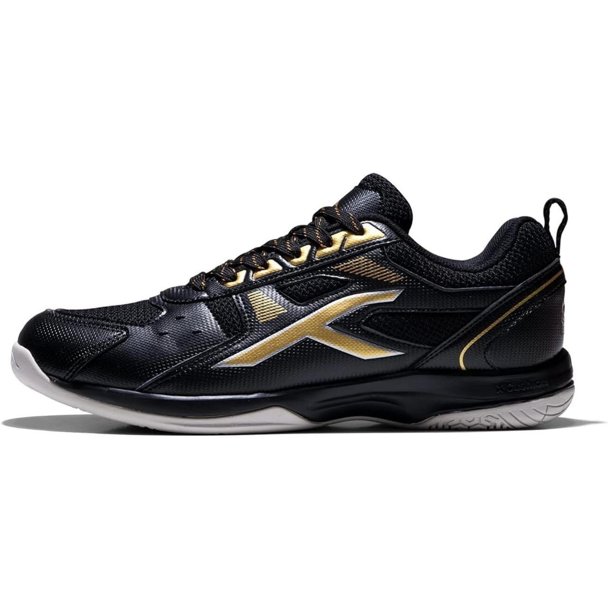 Hundred - Hundred Raze Chaussures Badminton Homme Non Marquantes Pro - Chaussures De Sport - Jaune|noir - Decathlon