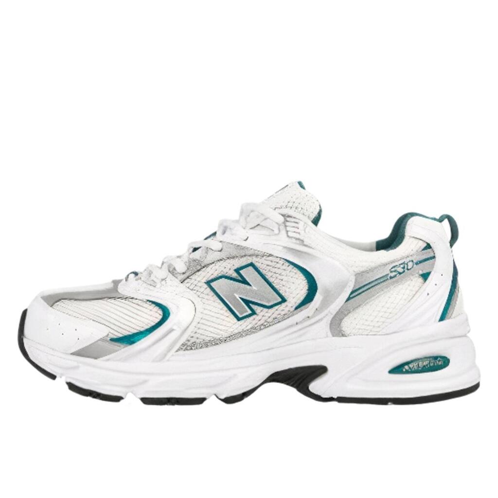 Shoes  MR 530 White Silver Metallic Green