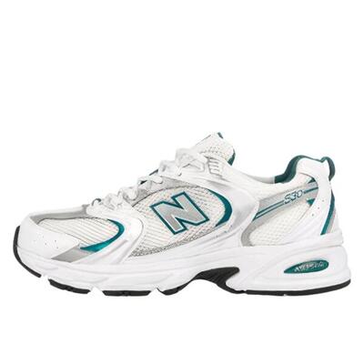 Zapatillas MR 530 White Silver Metallic Green