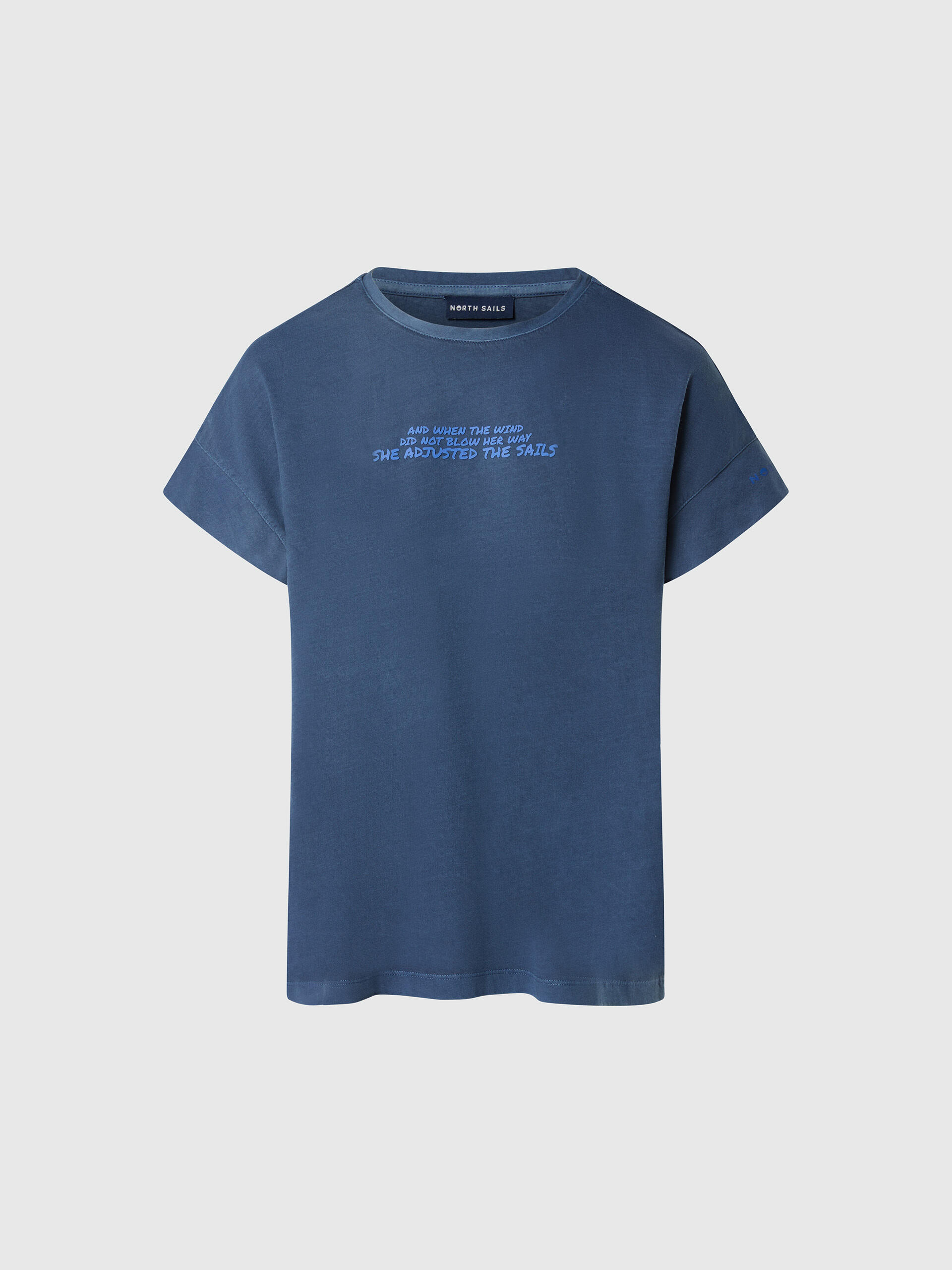 T-shirt avec imprimé slogan pour femme 3/3