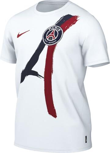 T-shirt Nike PSG Iconic Aw Tee Bianco per Uomo - Taglia XS