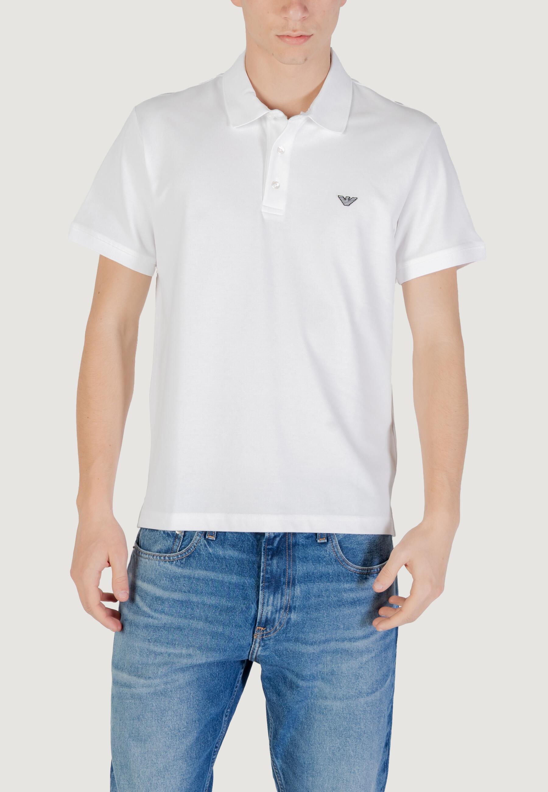 EMPORIO ARMANI CONNECTED T-shirt e Polo Uomo Swimwear Bianco