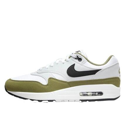 Zapatillas Air Max 1 White Black Medium Olive