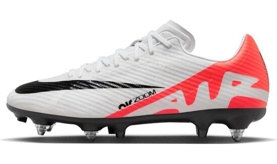 Scarpe Nike Zoom Vapor 15 Academy SG-Pro per Uomo in Rosso e Nero