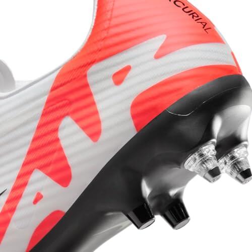 Scarpe Nike Zoom Vapor 15 Academy SG-Pro per Uomo in Rosso e Nero 6/6