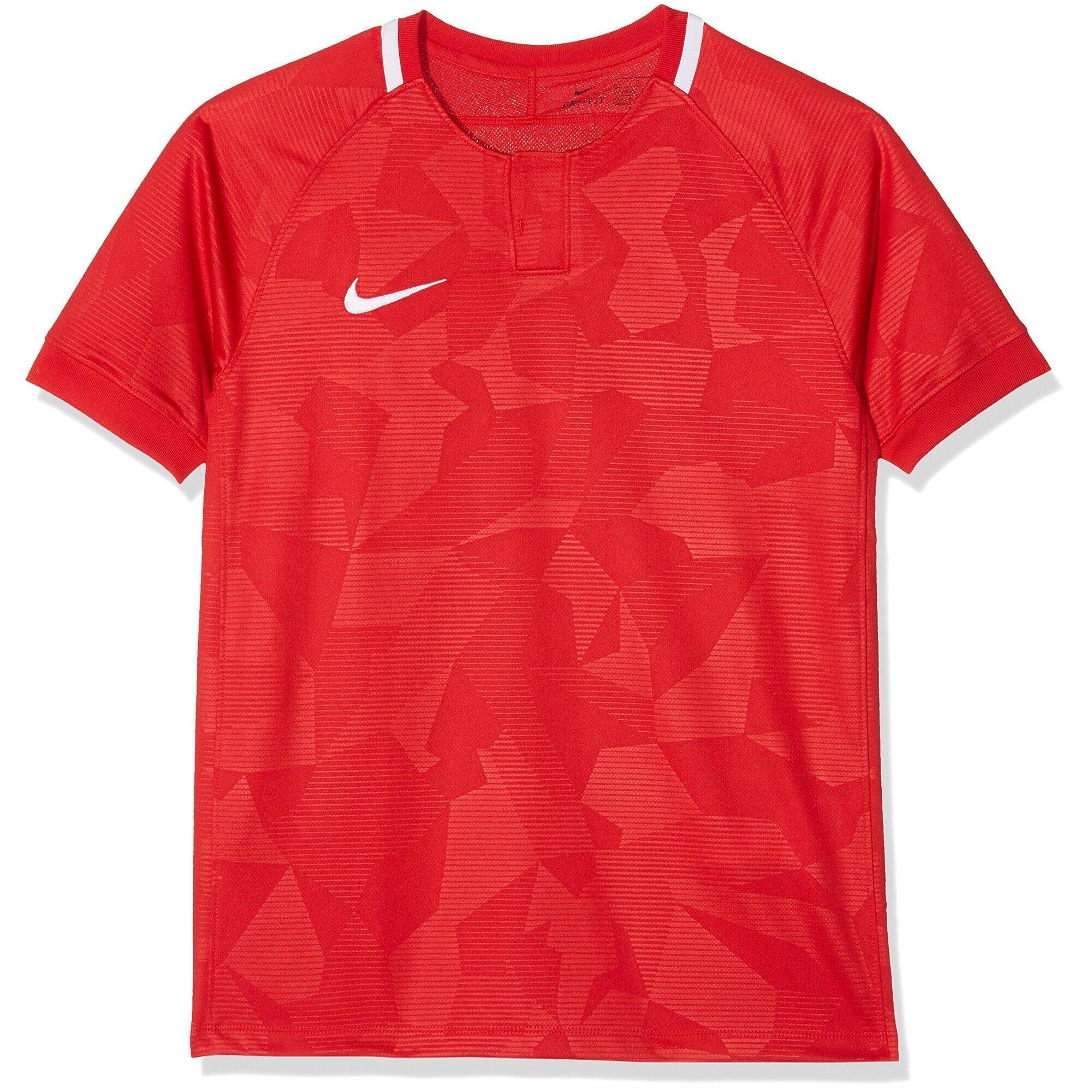 Nike - Maillot De Football Nike Kids Dry Challenge Ii - Unisex, Xs - Maillot Manches Longues - Blanc|rouge - Decathlon