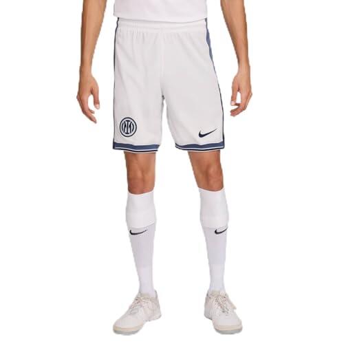 NIKE Pantaloncini Nike Inter Milan Dri-Fit per Uomo, Bianco Summit/Iris Whisper/Navy
