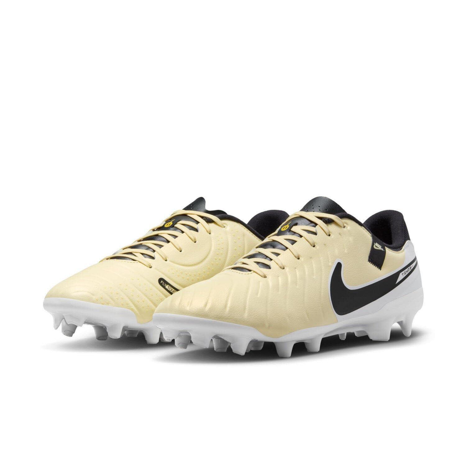 Bottes de foot Hommes Nike Tiempo Legend 10 blanc 2/6