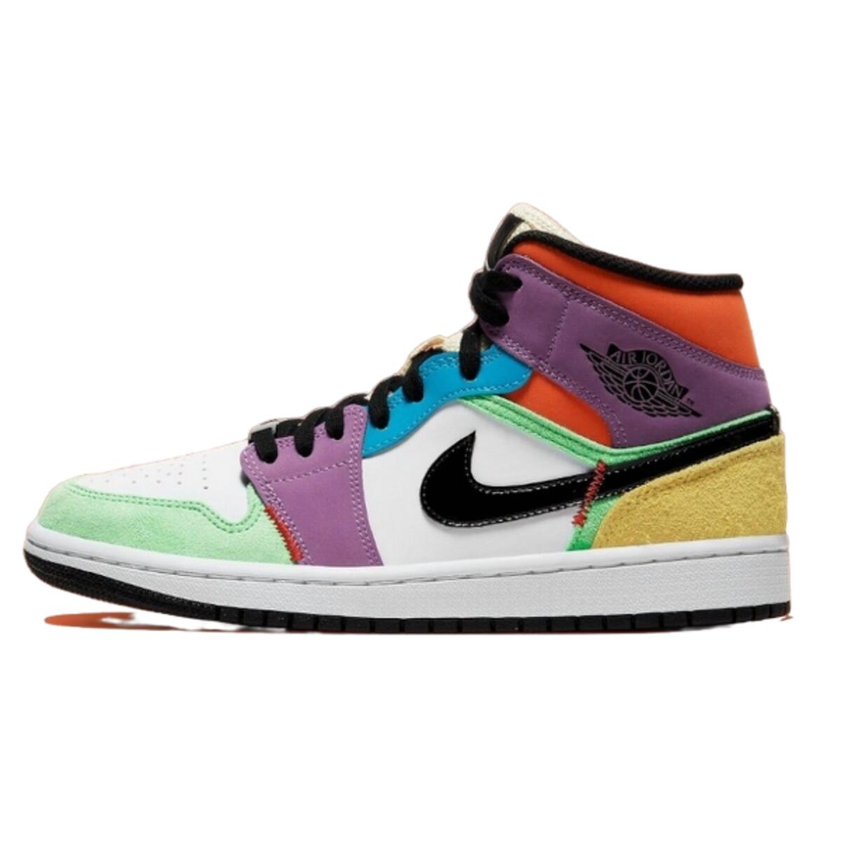JORDAN Schuhe  1 Mid SE Multi-Color Lightbulb