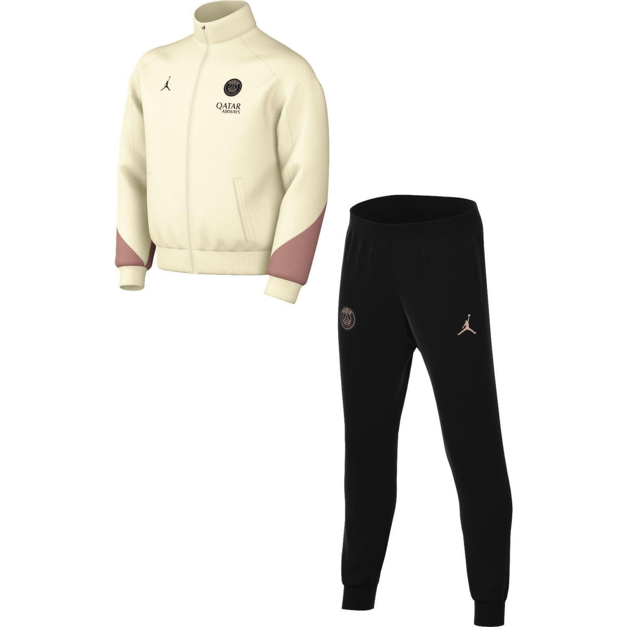 Nike - Maillot De Football Nike Jordan Dri-fit Paris Saint-germain 6-7 Ans - Tenue De Football - Blanc|noir - Decathlon