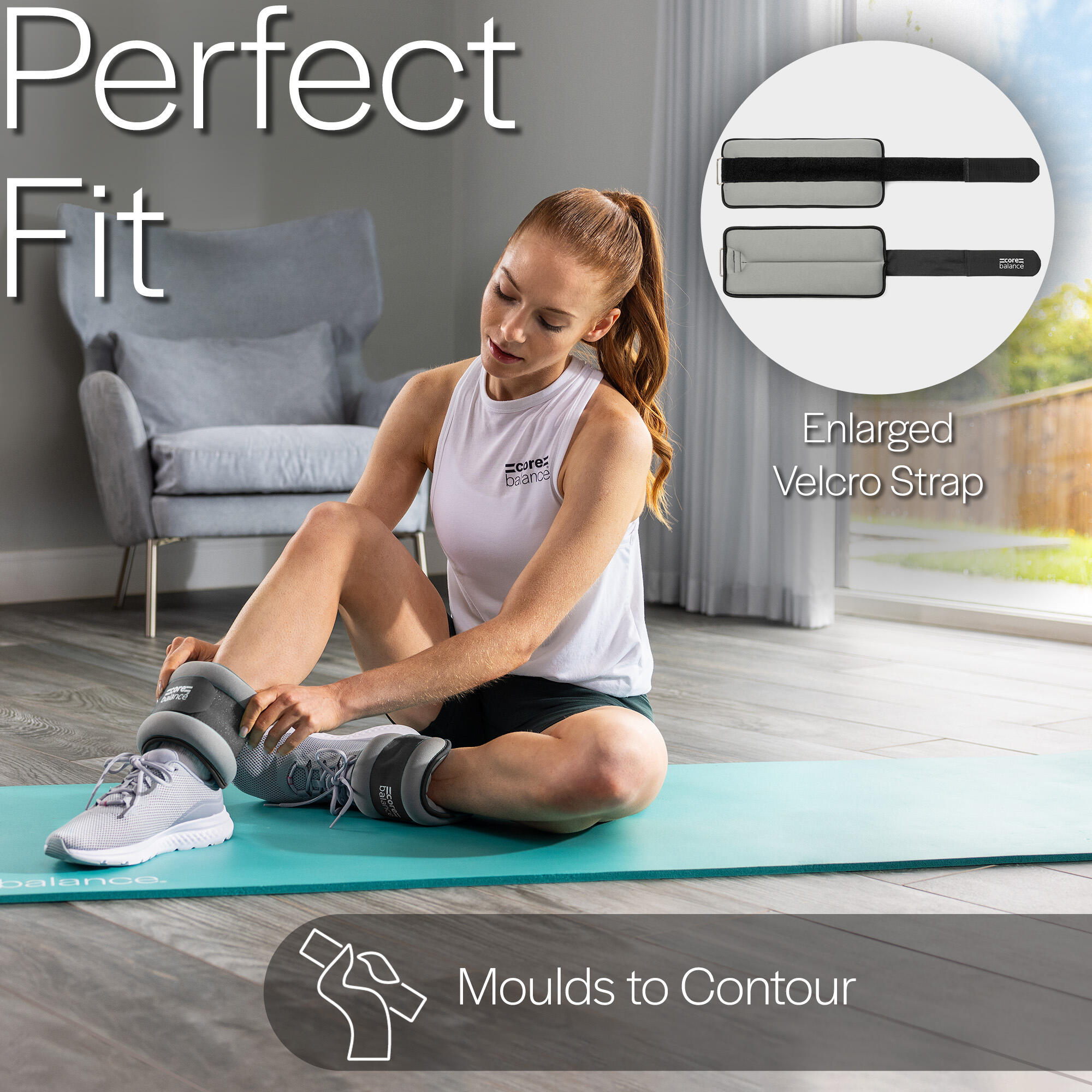 Ankle Wrist Weights x Neoprene Adjustable Running Walking Strength  Training