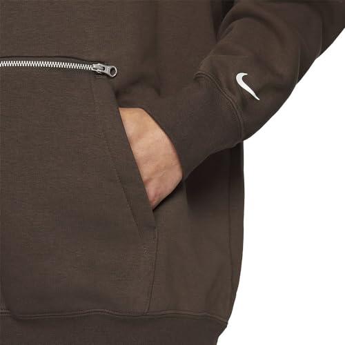 Felpa con Cappuccio Nike Sportswear Oversized in Stile Casual 3/5