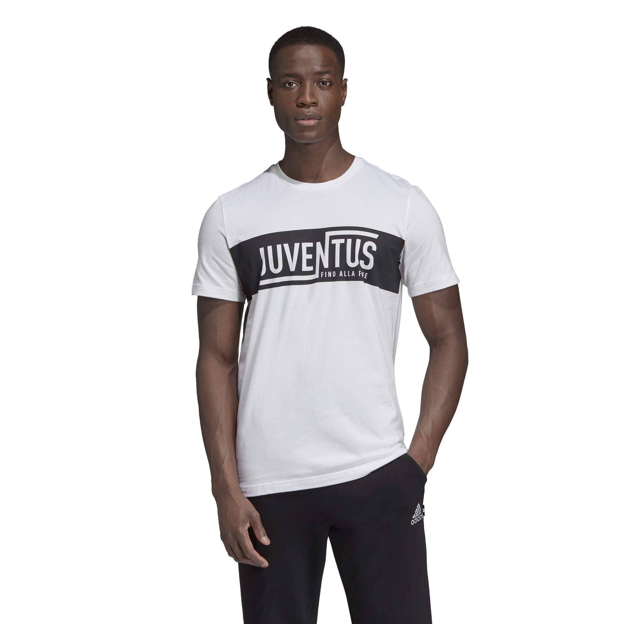 Maglietta Adidas Juventus da uomo 2019/20 - Bianco Taglia L 3/6