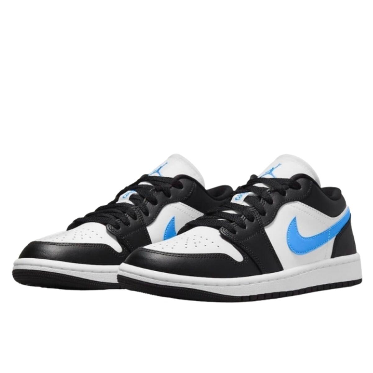 Schoenen  1 Low Black University Blue White 2/3