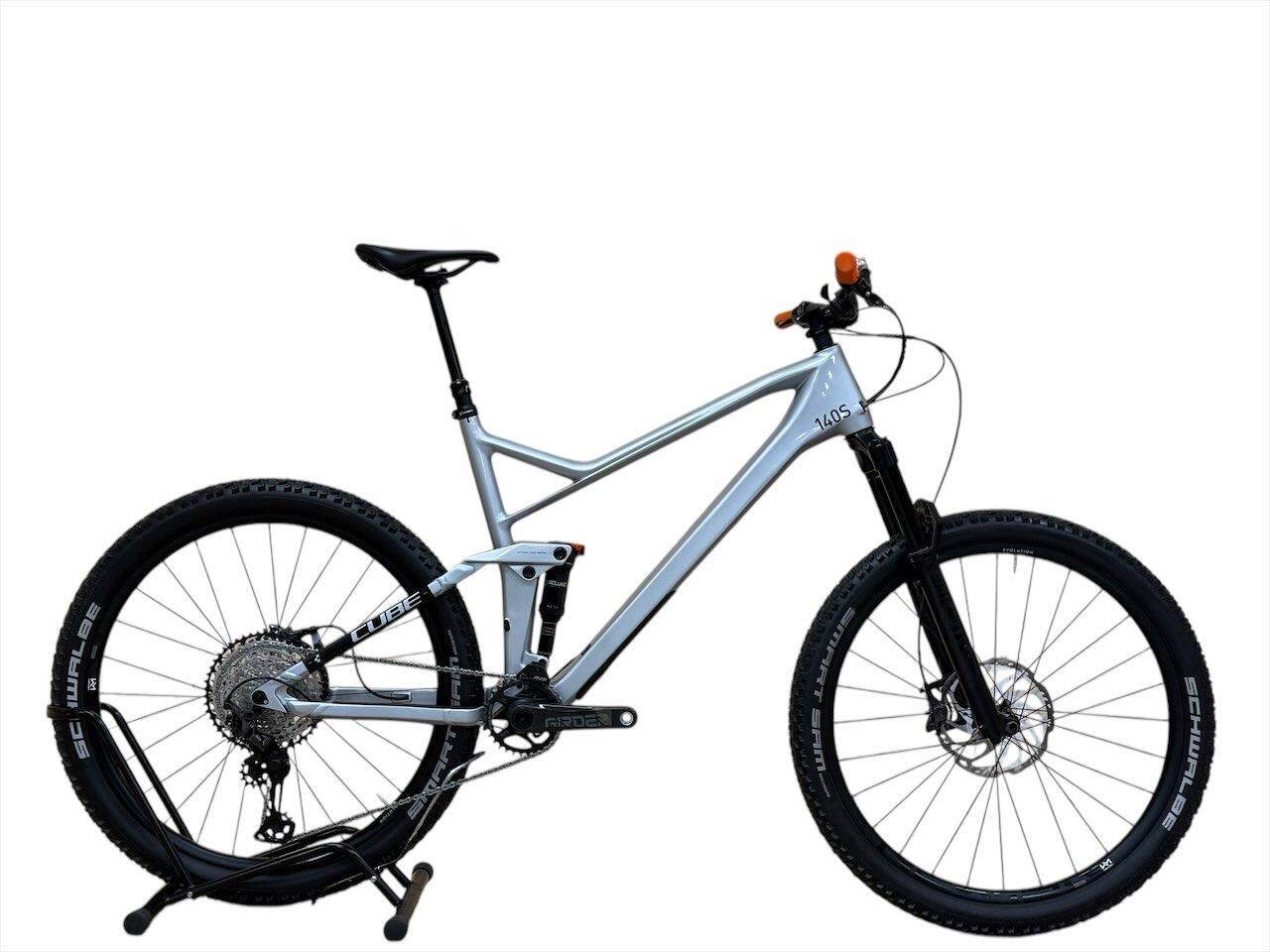CUBE Ricondizionata - mountain bike Cube Stereo 140 SL Carbon XT - Stato eccellente