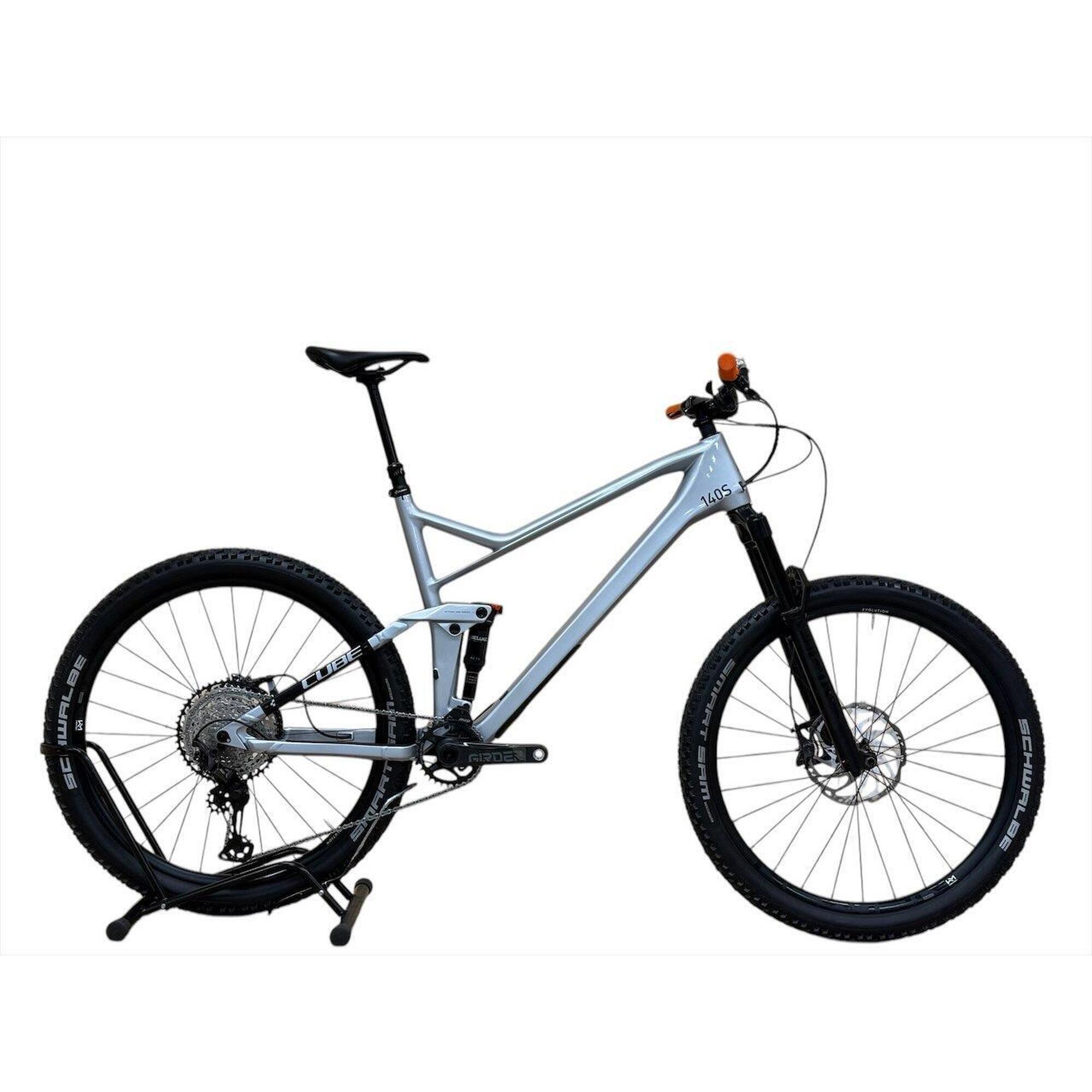 Second life - Rowery górskie Cube Stereo 140 SL Carbon XT - Jak nowy