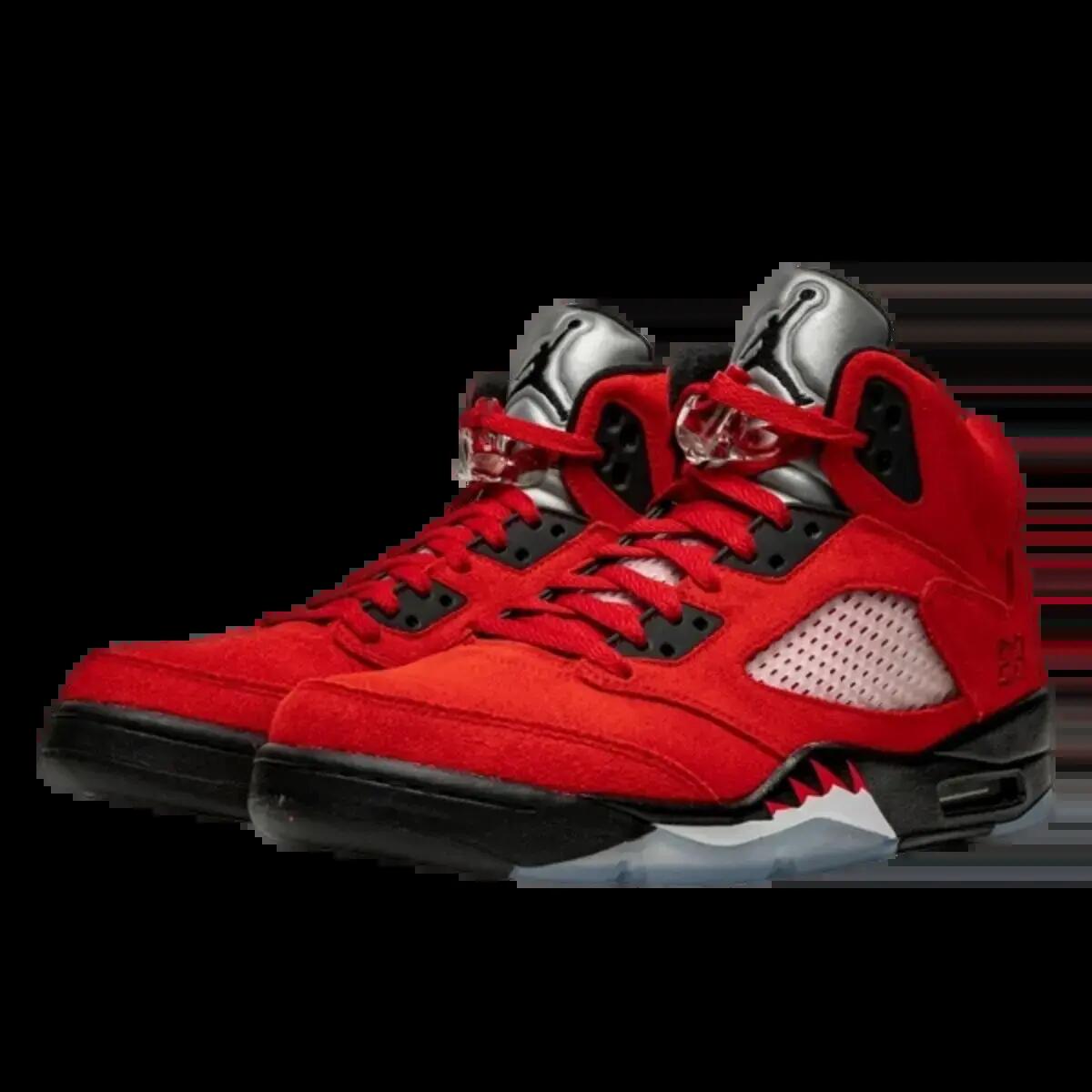 Shoes  5 Retro Raging Bulls Red 2021 2/6