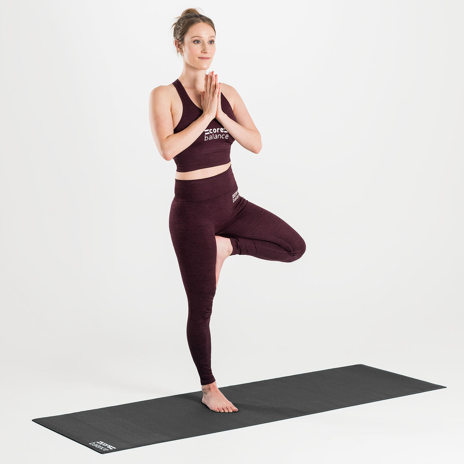 Yoga Exercise Mat Foam 6mm Non Slip Pilates Gym Fitness Roll Up Carry Strap 7/7