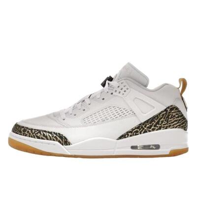 Scarpe Spizike Low White Metallic Gold