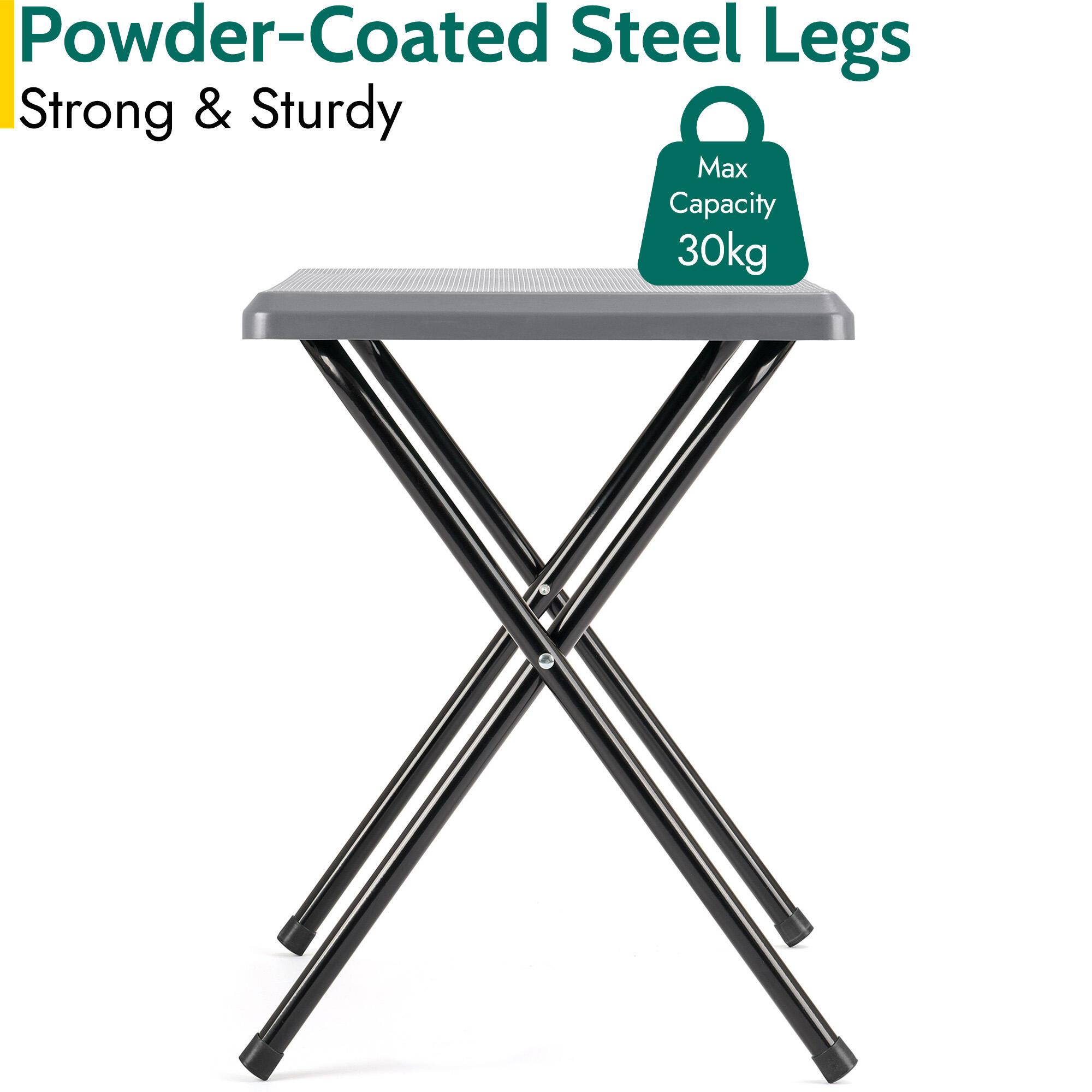 Folding Camping Table Small Lightweight Portable Outdoor Picnic Aluminium Legs 3/7