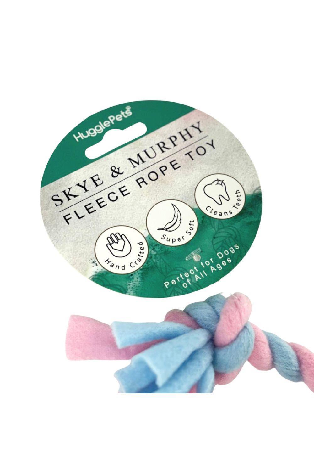 Skye & Murphy Fleece 3 Knot Dog Toy 5/5