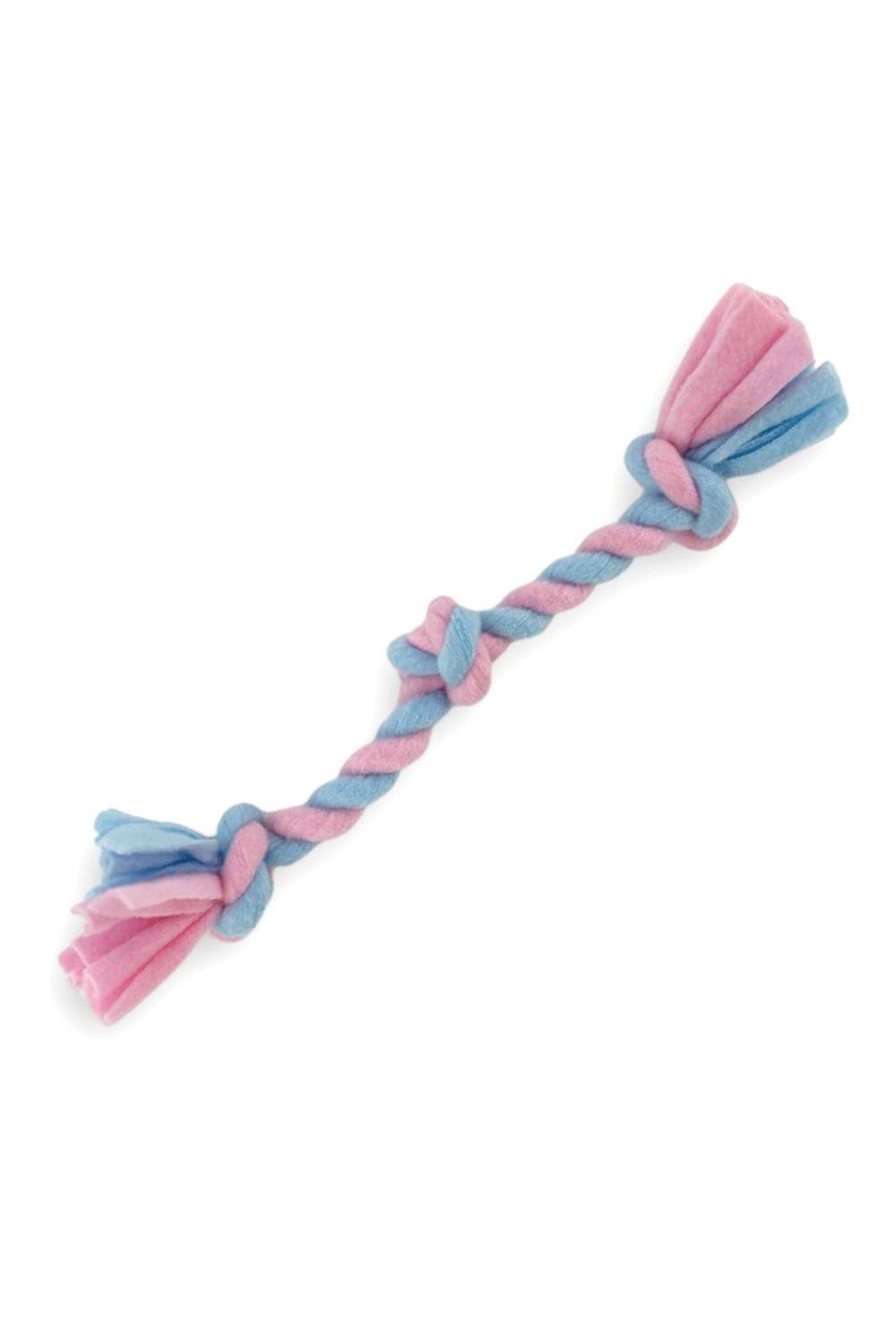 Skye & Murphy Fleece 3 Knot Dog Toy 1/5