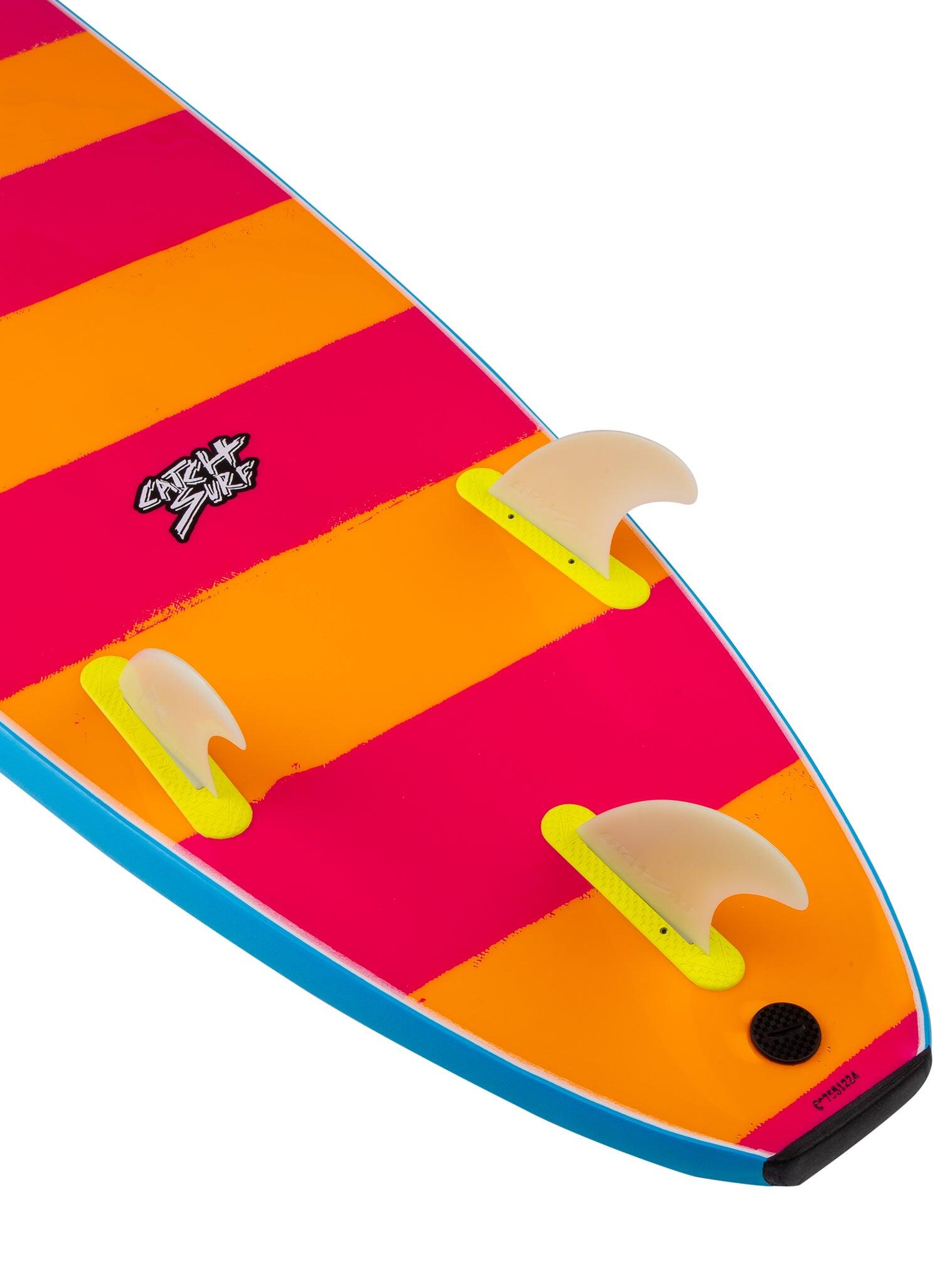 Surfboard Schaumstoff - LOG - 9'0" - Cool Grey/Gradient 3/4