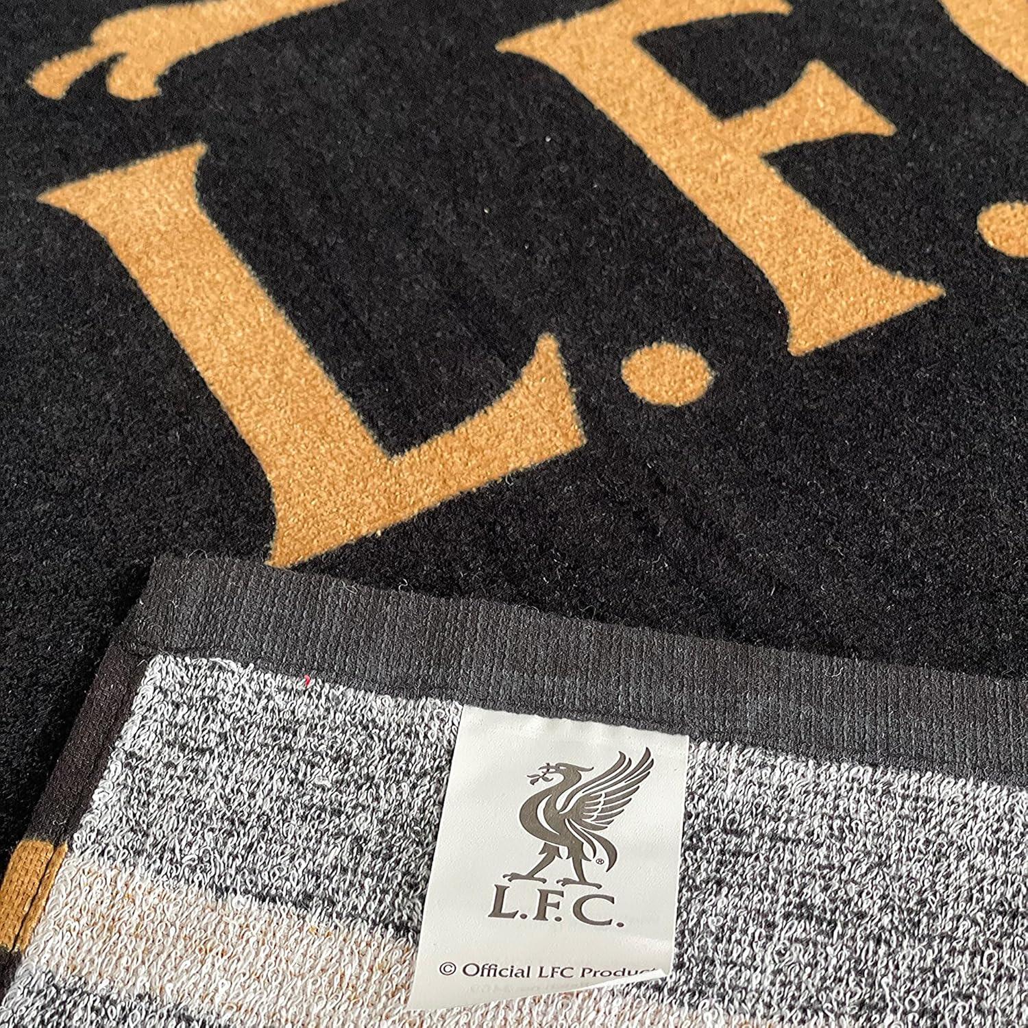 Liverpool Football Crest Beach Towel 100% Cotton LFC Bath Swim Towel Liverpool G 2/4