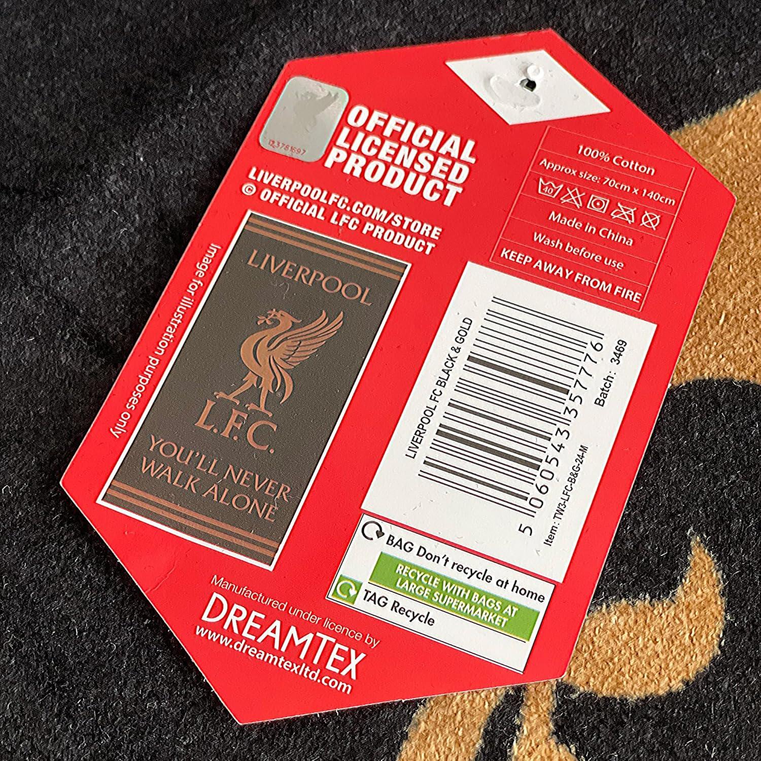 Liverpool Football Crest Beach Towel 100% Cotton LFC Bath Swim Towel Liverpool G 4/4