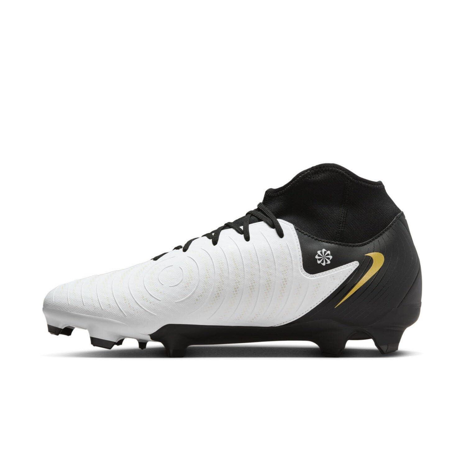 Nike Phantom Luna II Academy, chaussures de football pour hommes, Blanc/Noir 3/6