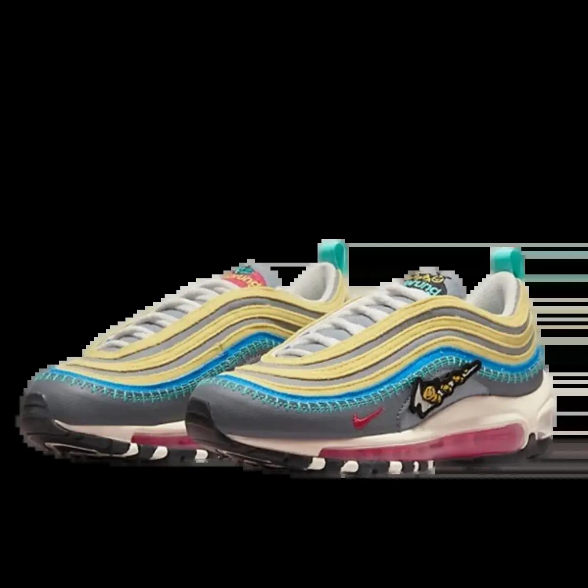 Air Max 97 Air Sprung Grey Celery 2/3