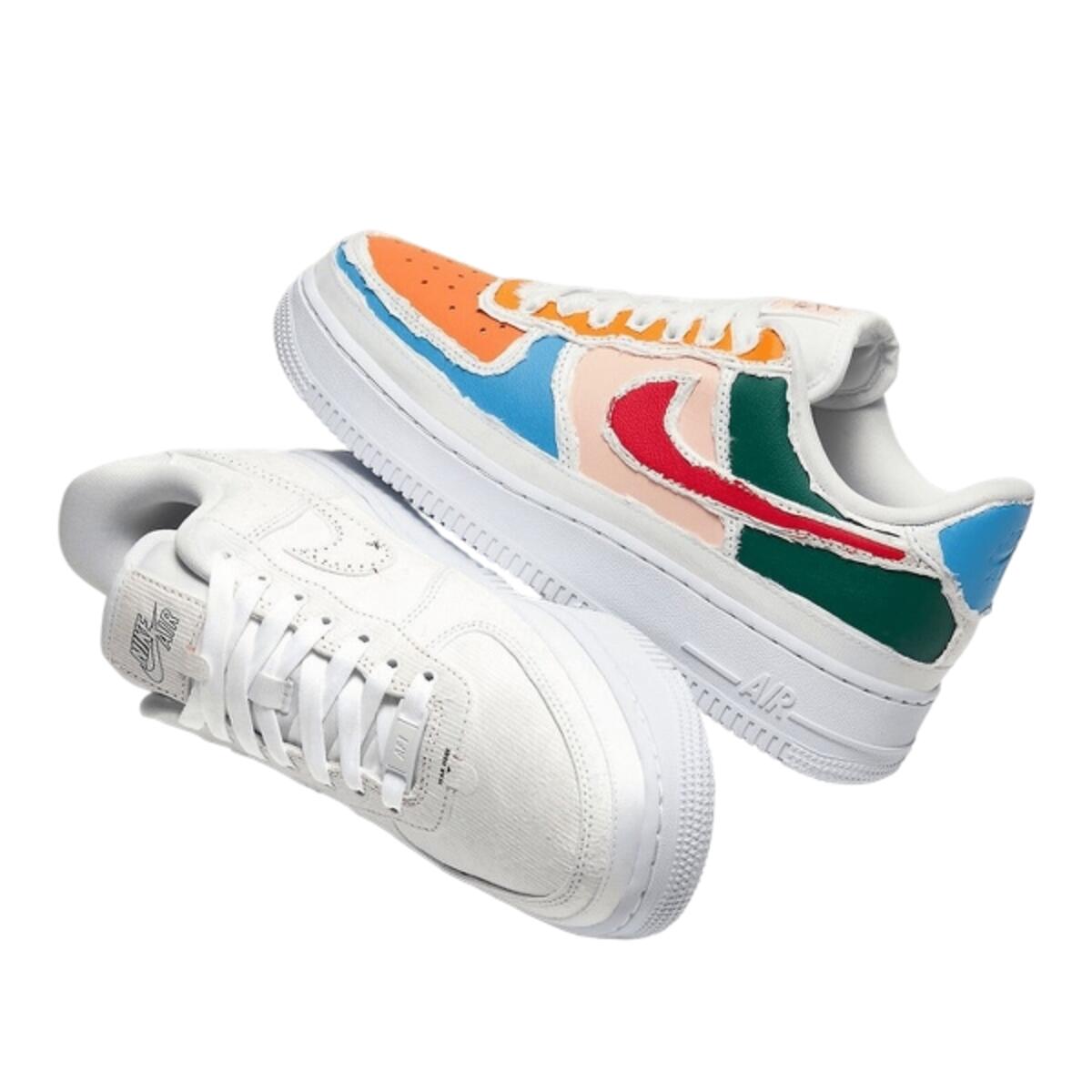Chaussures  Air Force 1 LX Tear Away White 2/4