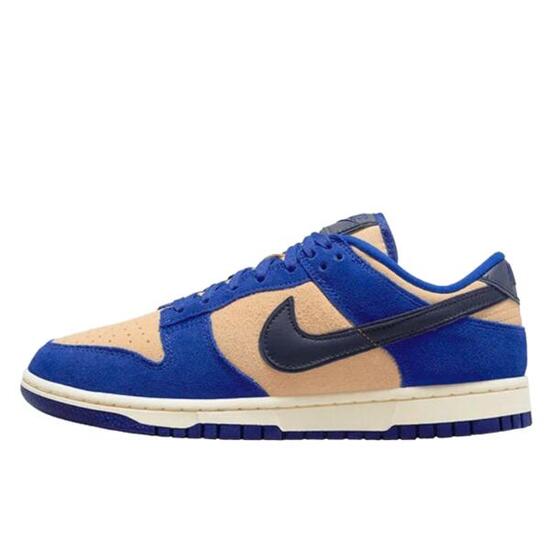 Chaussures Dunk Low LX Blue Suede