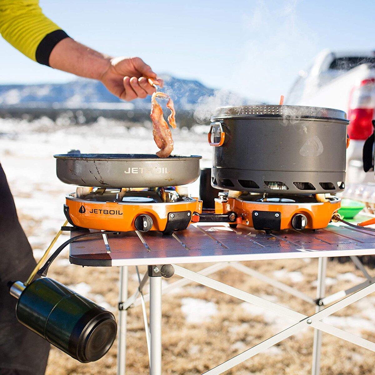 Jetboil Genesis Basecamp Kooksysteem – Compact Campingfornuis 5/6