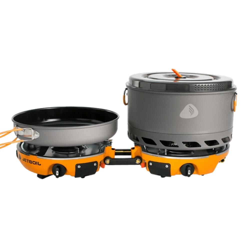 Jetboil - Système De Cuisine Jetboil Genesis Basecamp – Réchaud De Camping Compact - Réchaud - Noir|orange - No Size - Decathlon