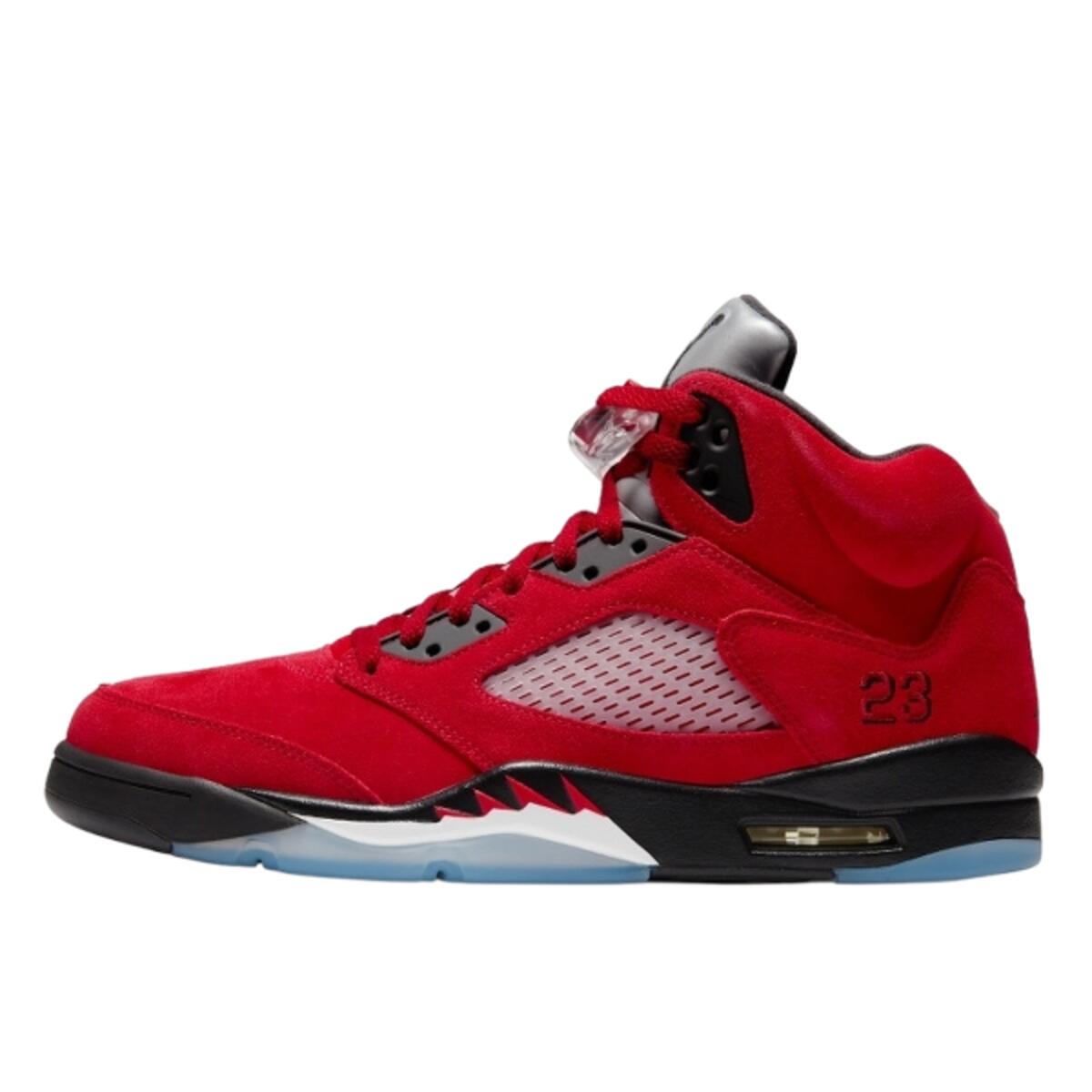 JORDAN Shoes  5 Retro Raging Bulls Red 2021