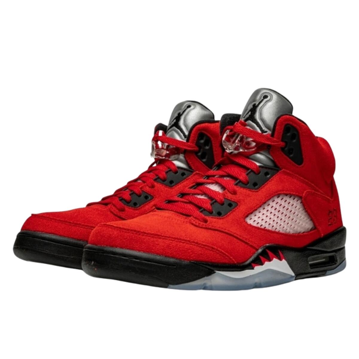 Scarpe  5 Retro Raging Bulls Red 2021 2/4